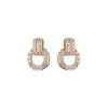 Women LC COLLECTION JEWELLERY Fine Jewellery | 18K Rose Gold Diamond Earrings