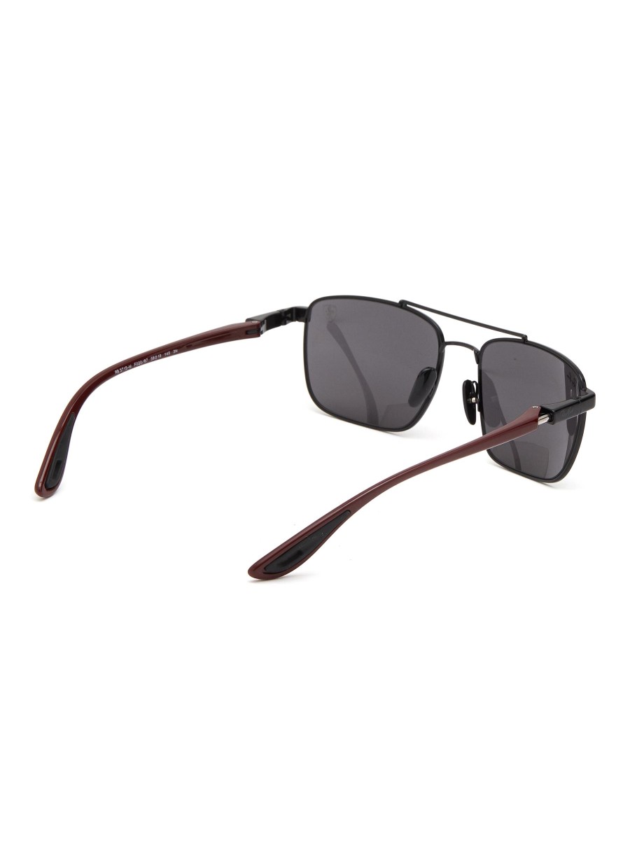 Men RAY BAN Eyewear | X Scuderia Ferrari Metal Square Sunglasses