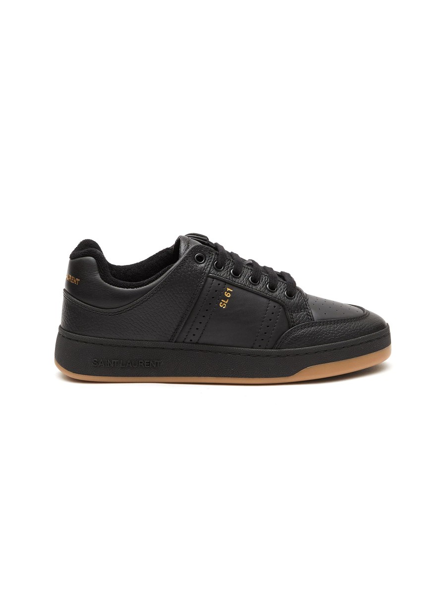 Men SAINT LAURENT Sneakers | Sl61' Low Top Lace Up Sneakers