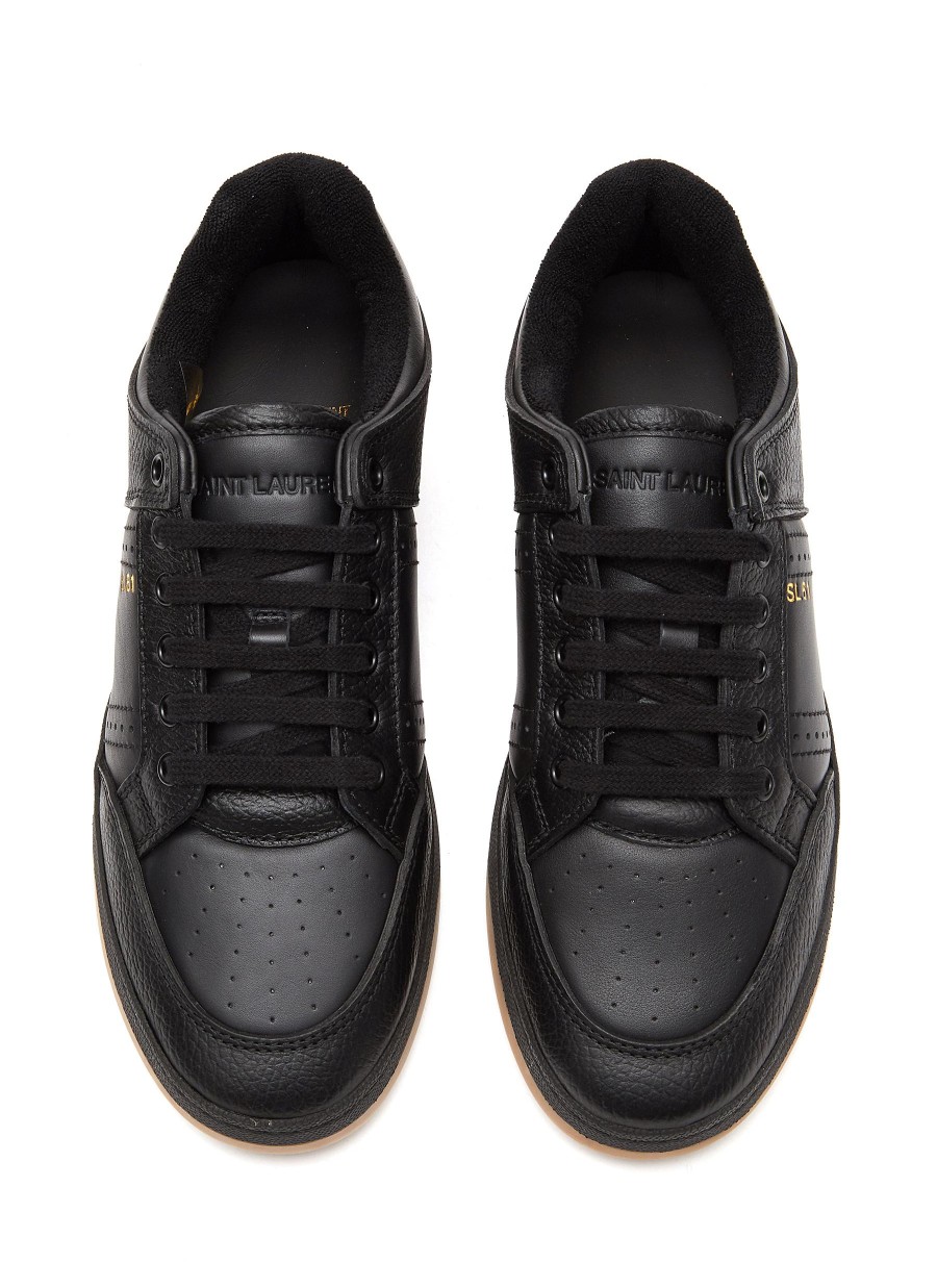 Men SAINT LAURENT Sneakers | Sl61' Low Top Lace Up Sneakers