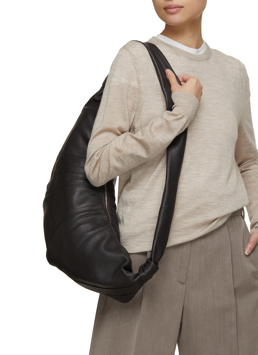 Women LEMAIRE Crossbody | Large Croissant Leather Crossbody Bag