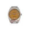 Men LANE CRAWFORD VINTAGE COLLECTION Watches | Rolex Oyster Perpetual Yellow Dial Steel Case Wrist Watch