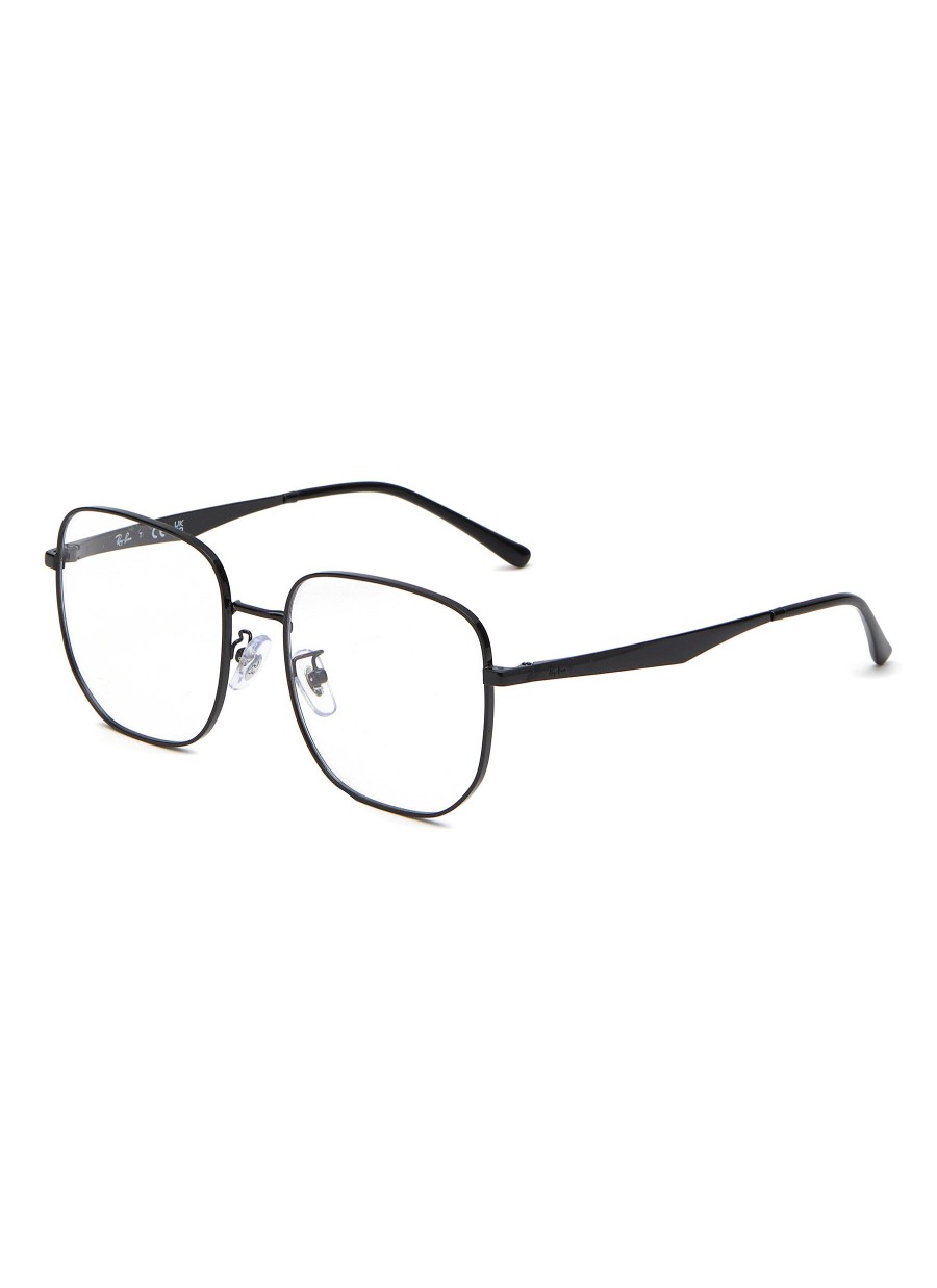 Women RAY BAN Eyewear | Metal Square Optical Glasses