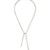 Women MARIE LAURE CHAMOREL Fashion Jewellery | N° 182 Sterling Silver Silk Yarn Necklace