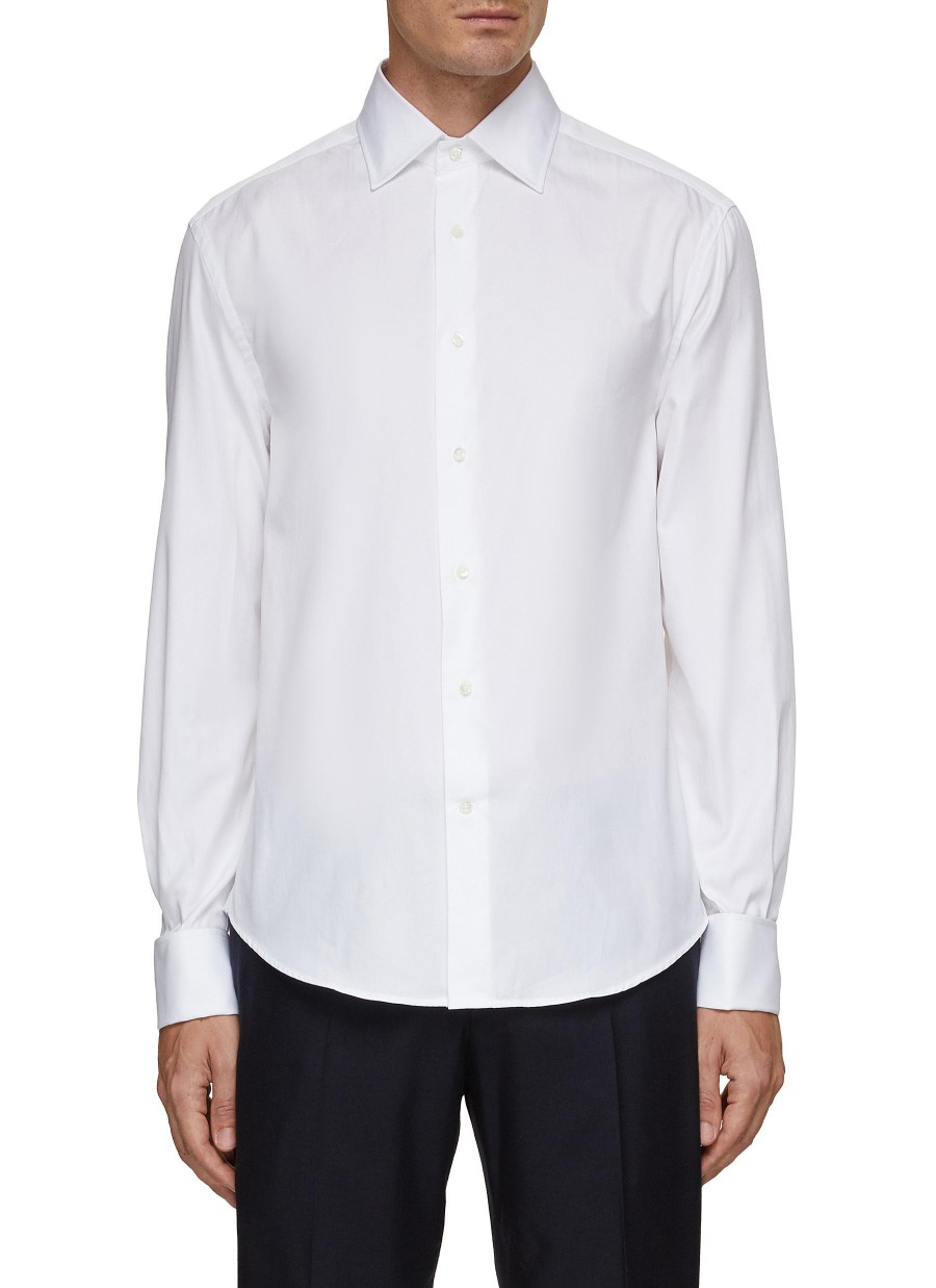 Men BRUNELLO CUCINELLI Shirts | Cuffed Evening Shirt