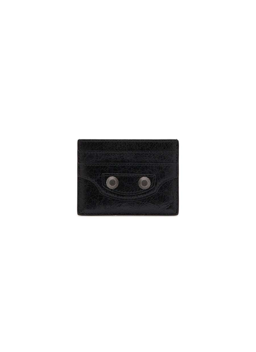 Men BALENCIAGA Small Leather Goods | Le Cagole Leather Card Holder