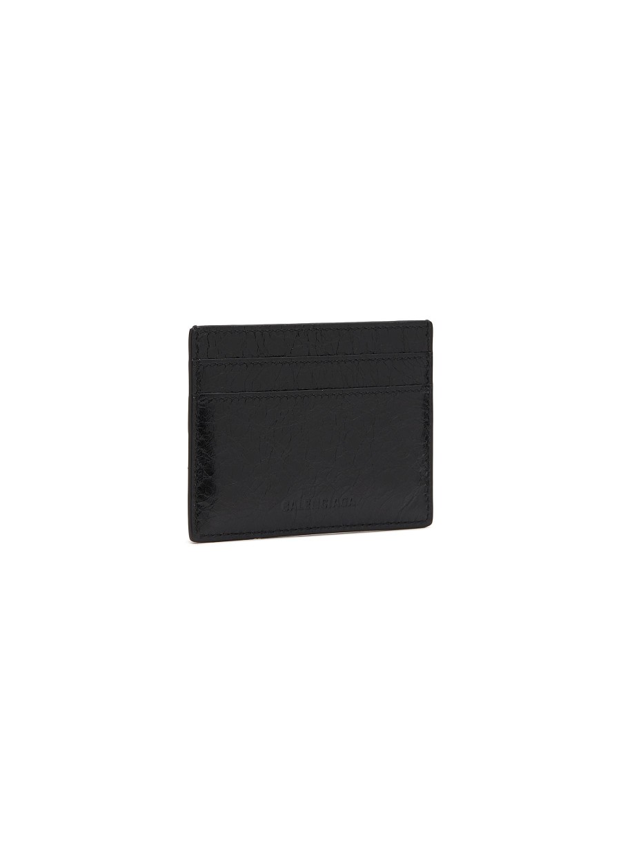 Men BALENCIAGA Small Leather Goods | Le Cagole Leather Card Holder