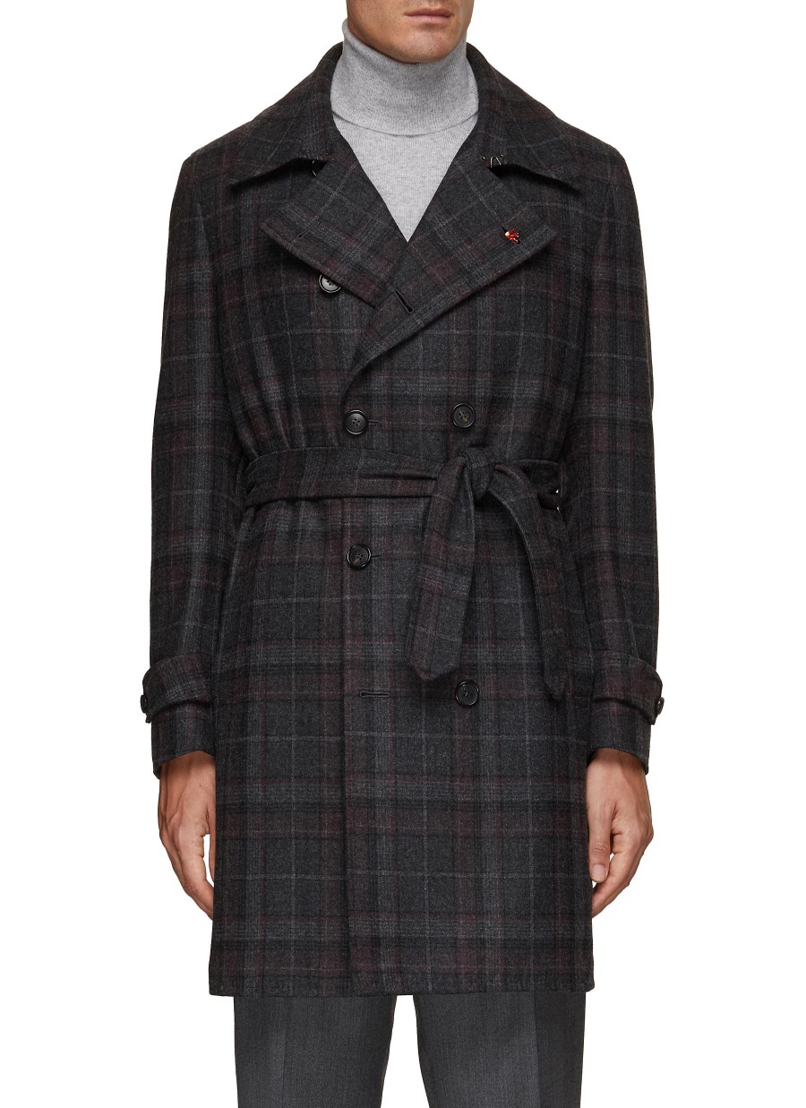 Men ISAIA Coats | Cappoti Classic Trench Coat