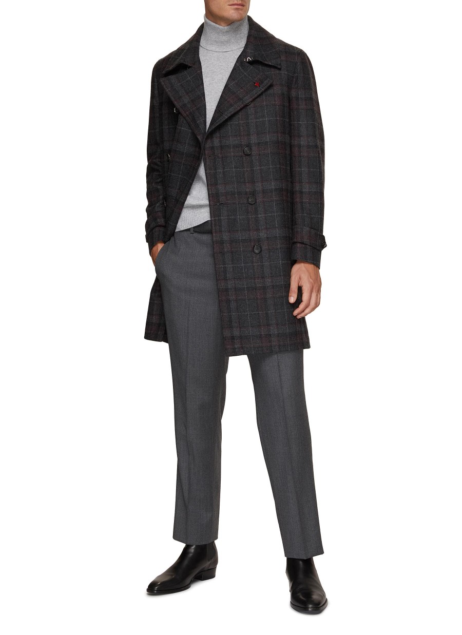 Men ISAIA Coats | Cappoti Classic Trench Coat