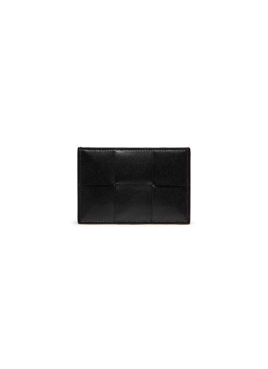 Men BOTTEGA VENETA Small Leather Goods | Oversize Intrecciato Leather Cardholder