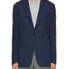 Men CANALI Suits | Wool Blend Single Breasted Blazer