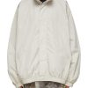 Men BALENCIAGA Jackets | High Neck Oversized Track Jacket