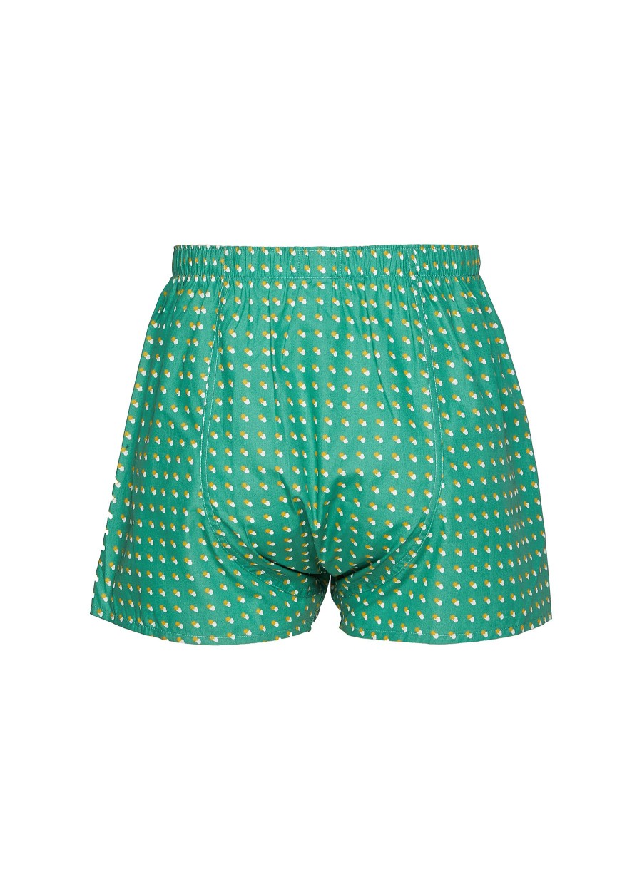 Men SUNSPEL Underwear | Sun & Cloud Print Cotton Boxer Shorts