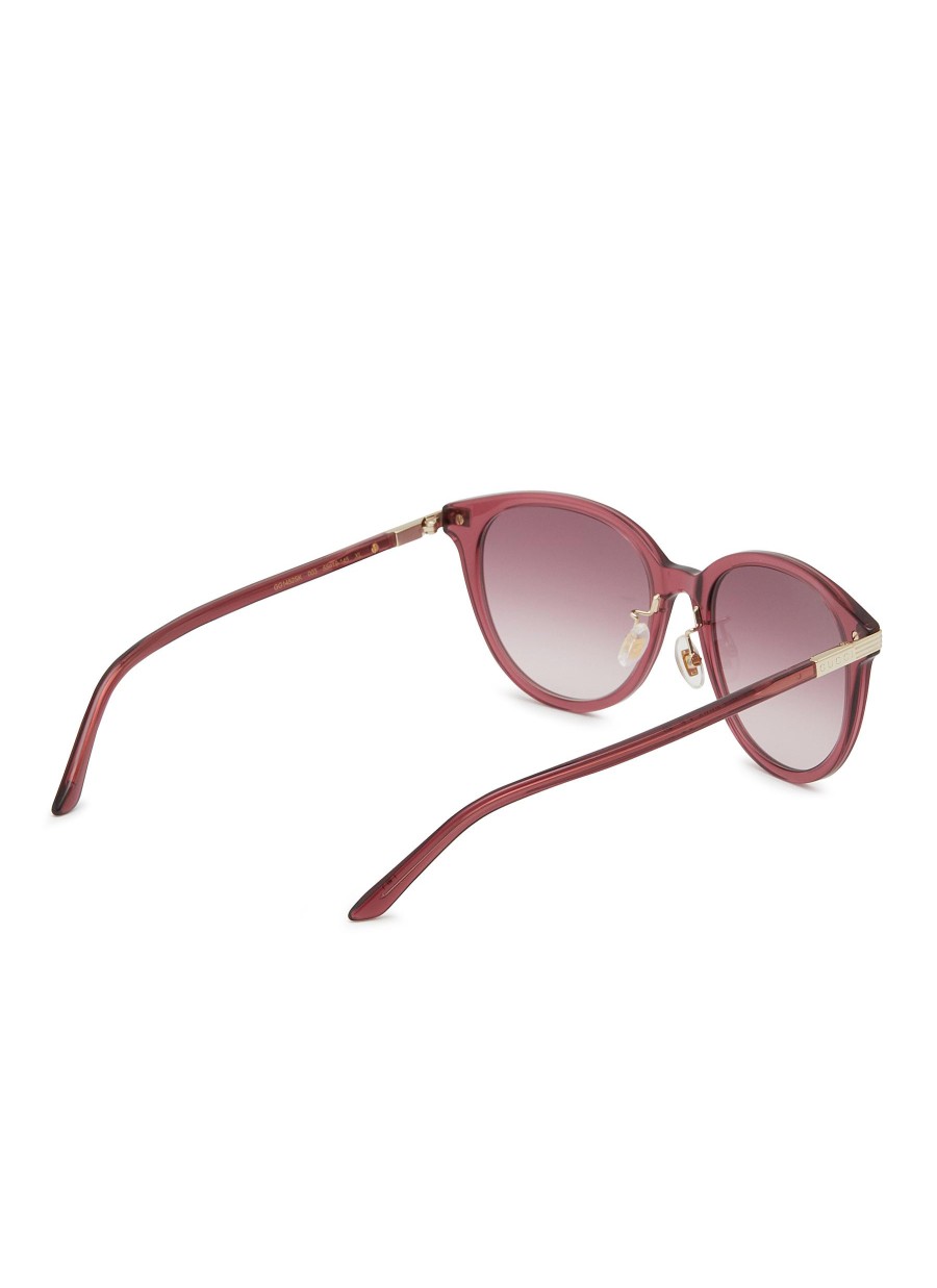 Women GUCCI Eyewear | Acetate Round Sunglasses