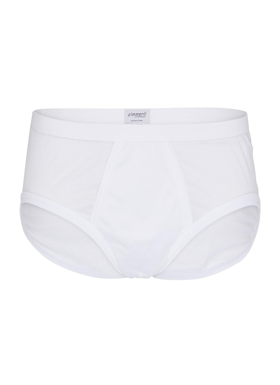 Men ZIMMERLI Underwear | Royal Classic' Cotton Open Fly Briefs