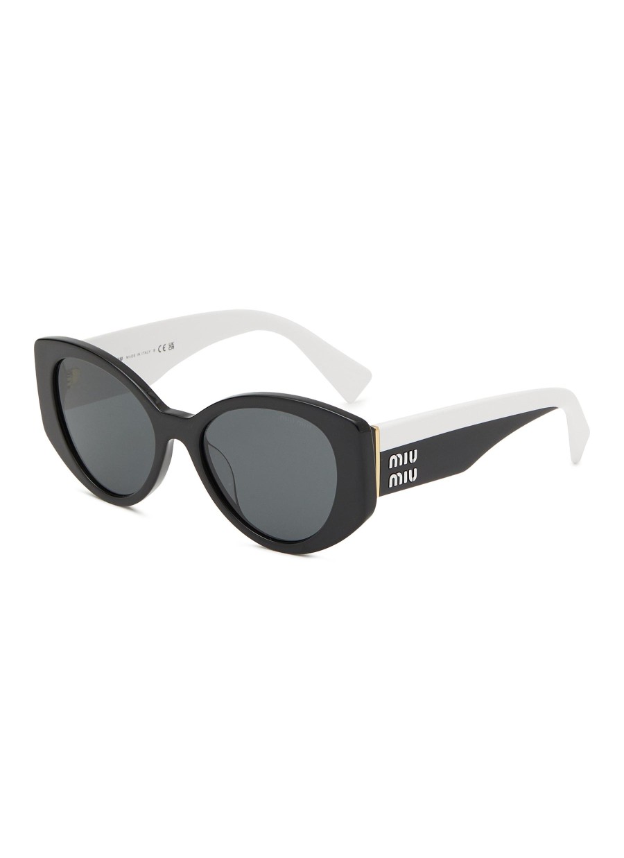 Women MIU MIU Eyewear | Acetate Irregular Sunglasses