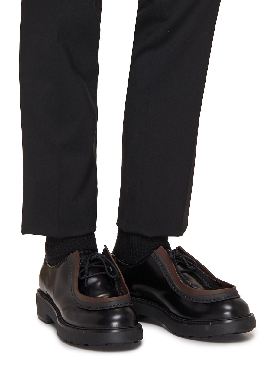 Men PRADA Formal Shoes | Leather Derby Shoes