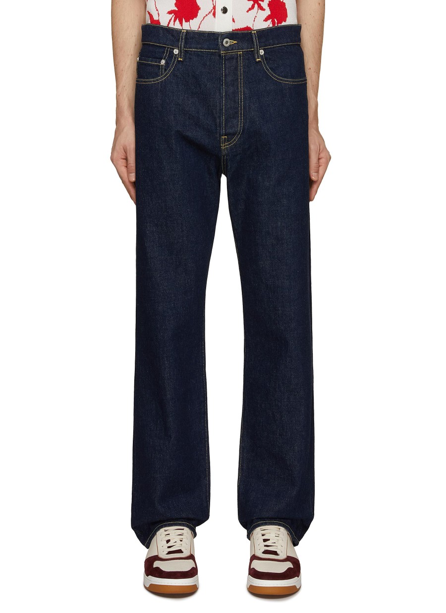 Men KENZO Pants | Asagao Straight Leg Jeans