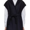 Women CALCATERRA Coats | Belted Wool Gilet