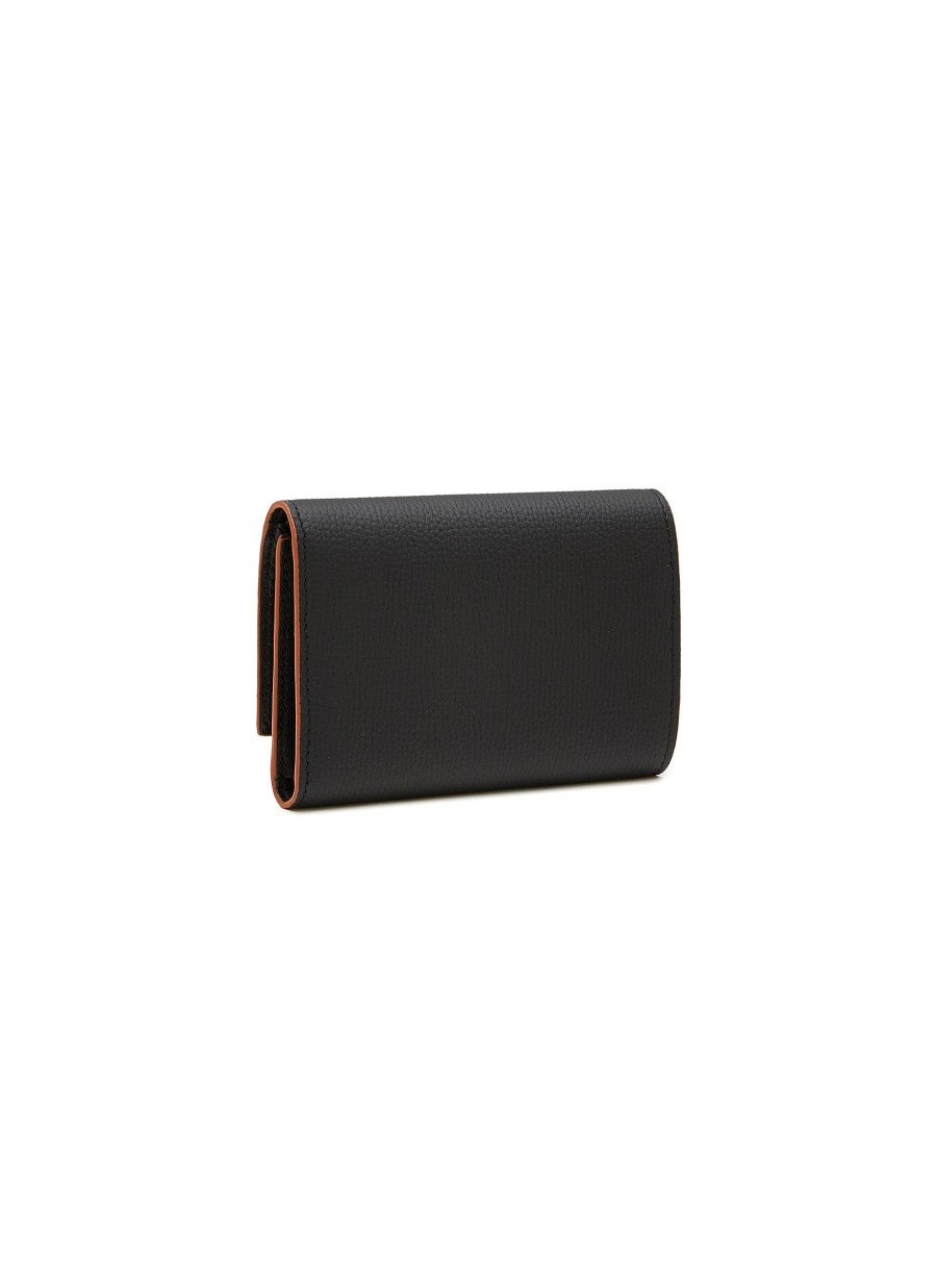 Women LOEWE Small Leather Goods | Small Anagram Grained Leather Wallet