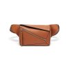 Men LOEWE Shoulder Bags | Puzzle' Geometric Panel Small Leather Bumbag