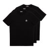 Men MONCLER T-Shirts | Logo Badge Crewneck T-Shirt