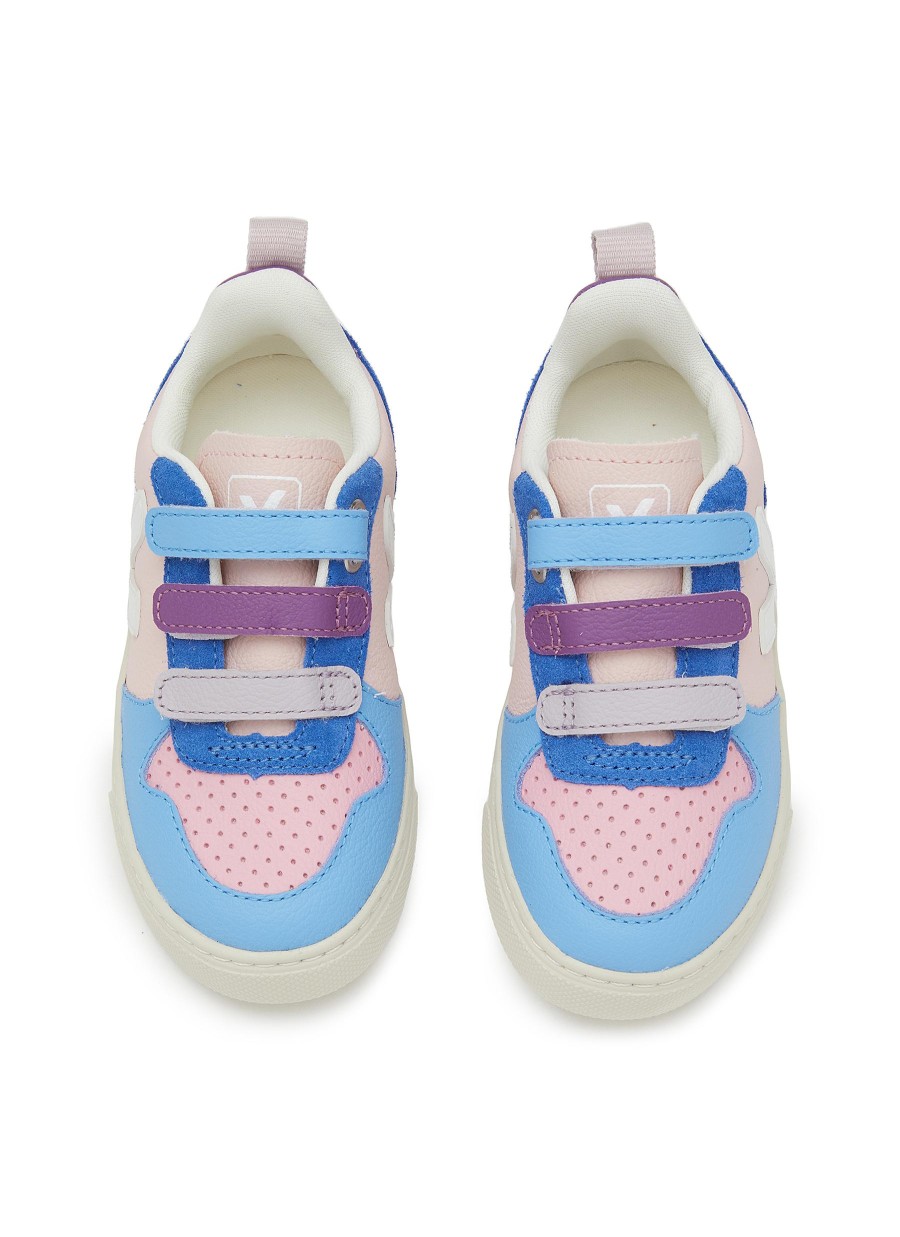 Women VEJA Shoes | Esplar Velcro Leather Kids Sneakers