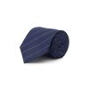 Men STEFANOBIGI MILANO Ties | Pin Stripe Summer Wool Tie