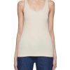 Women TOTEME Tops | Ribbed Scoop Neck Tank Top