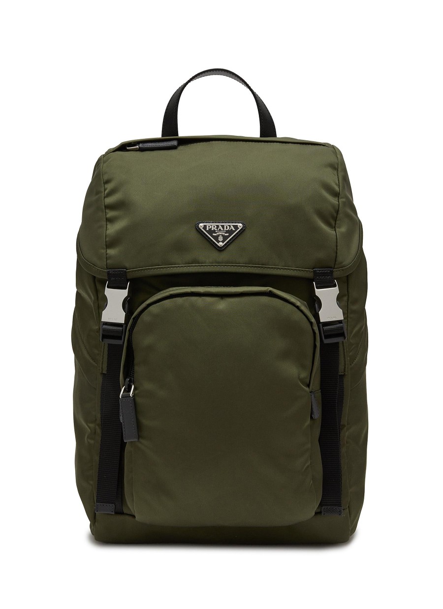 Men PRADA Backpacks | Tessuto Re-Nylon Backpack