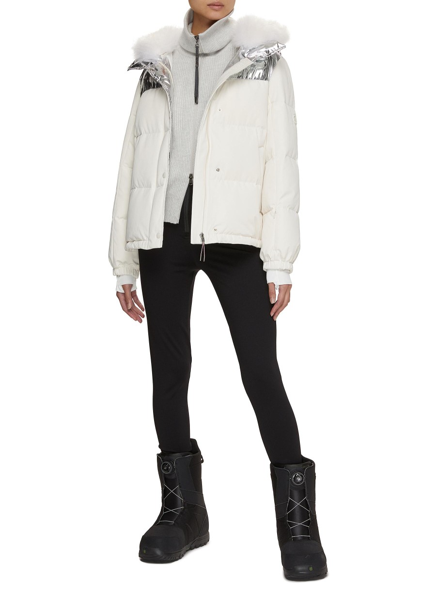 Women YVES SALOMON Jackets | Hooded Down Puffer Jacket