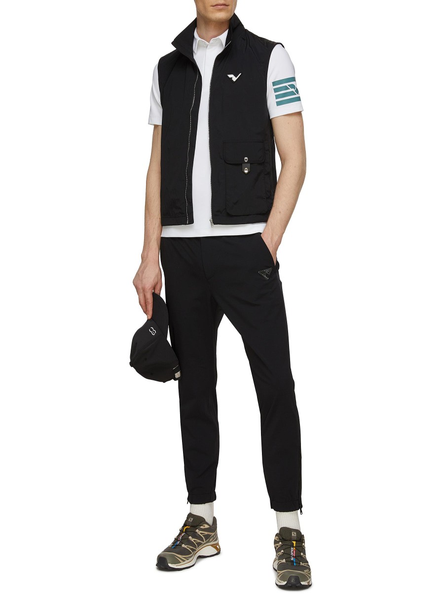 Men SOUTHCAPE Jackets | Logo Print Zip Up Vest