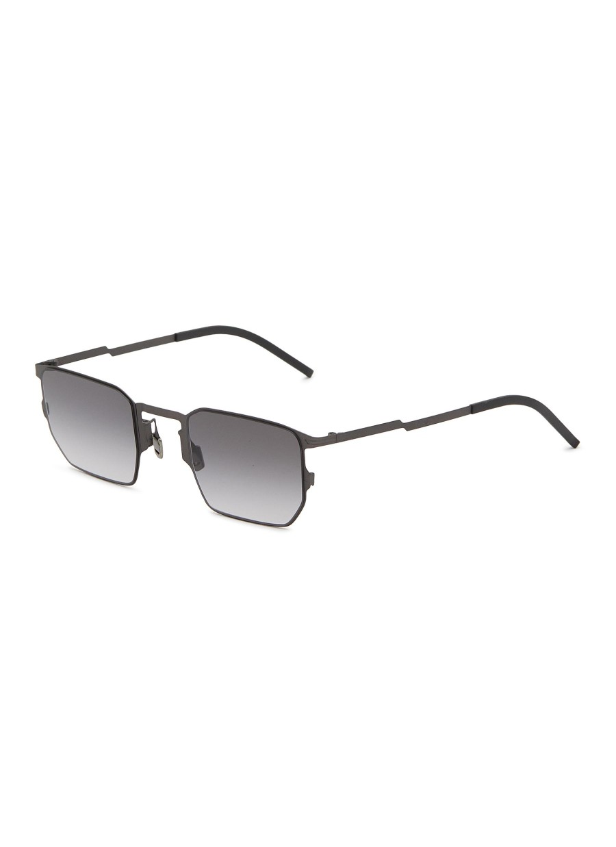 Men MOVITRA EYEWEAR Eyewear | Marcello Gun Acetate Square Sunglasses