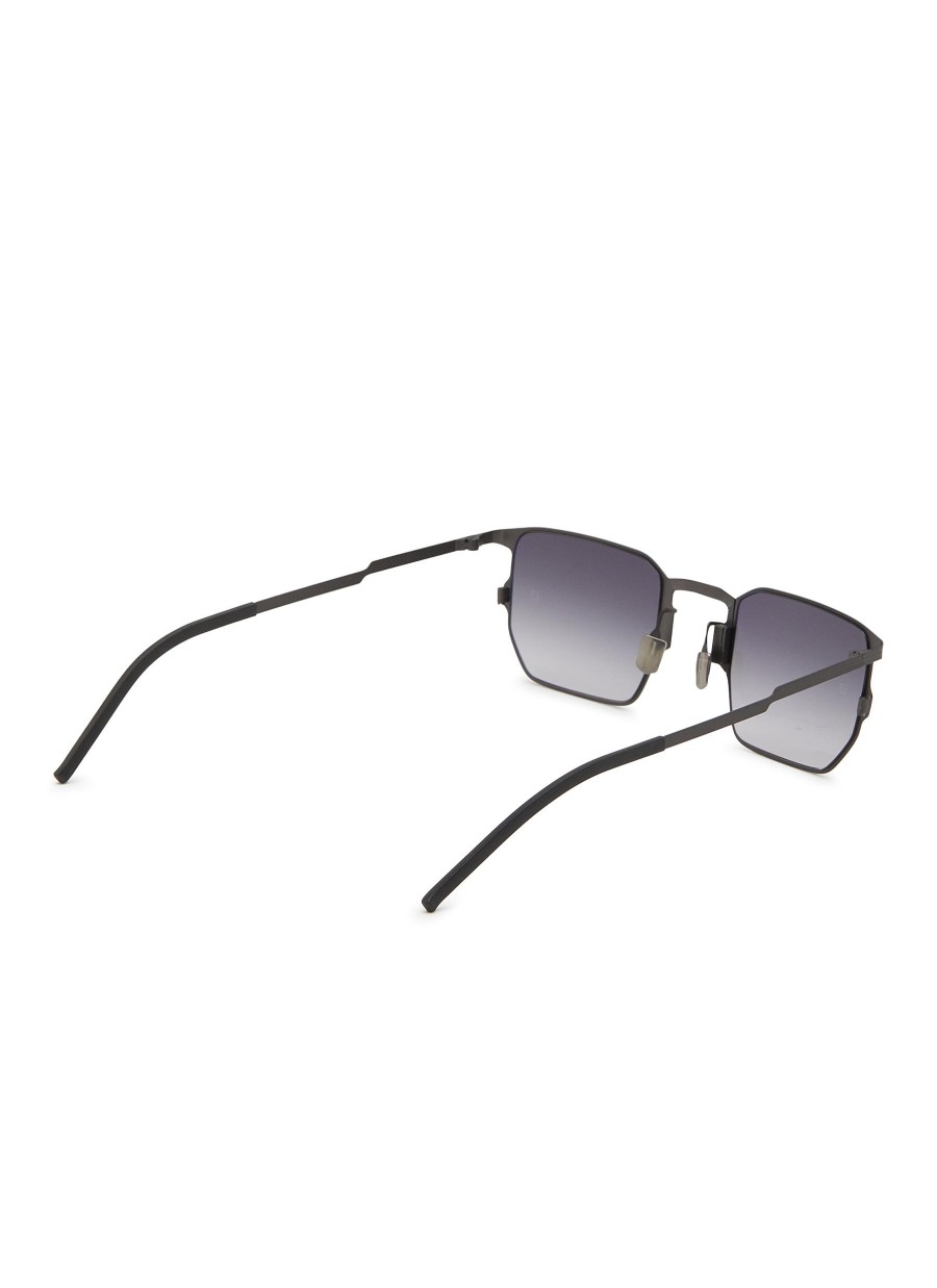 Men MOVITRA EYEWEAR Eyewear | Marcello Gun Acetate Square Sunglasses