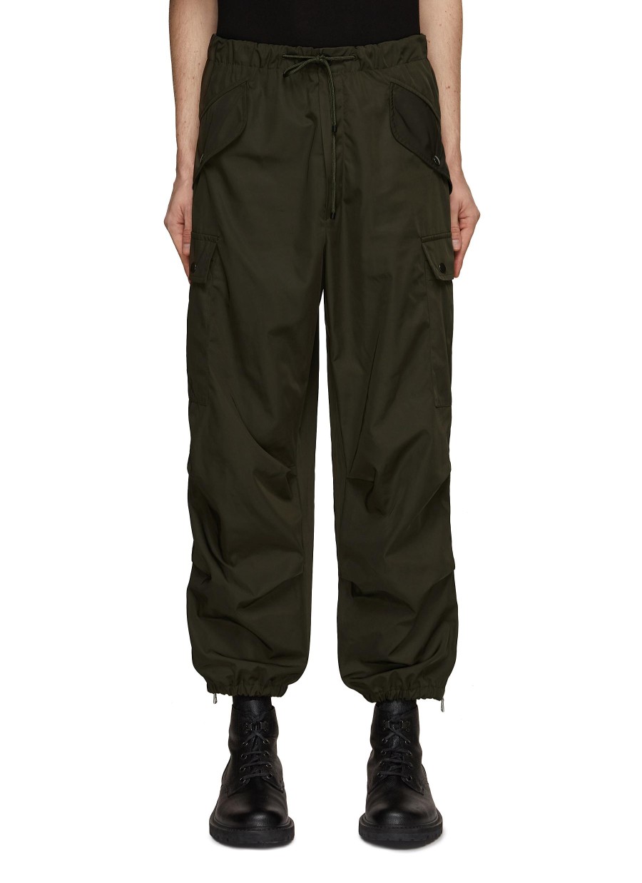 Men DRIES VAN NOTEN Pants | Side Zip Loose Fit Cargo Pants