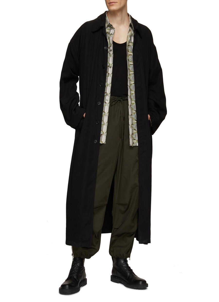 Men DRIES VAN NOTEN Pants | Side Zip Loose Fit Cargo Pants