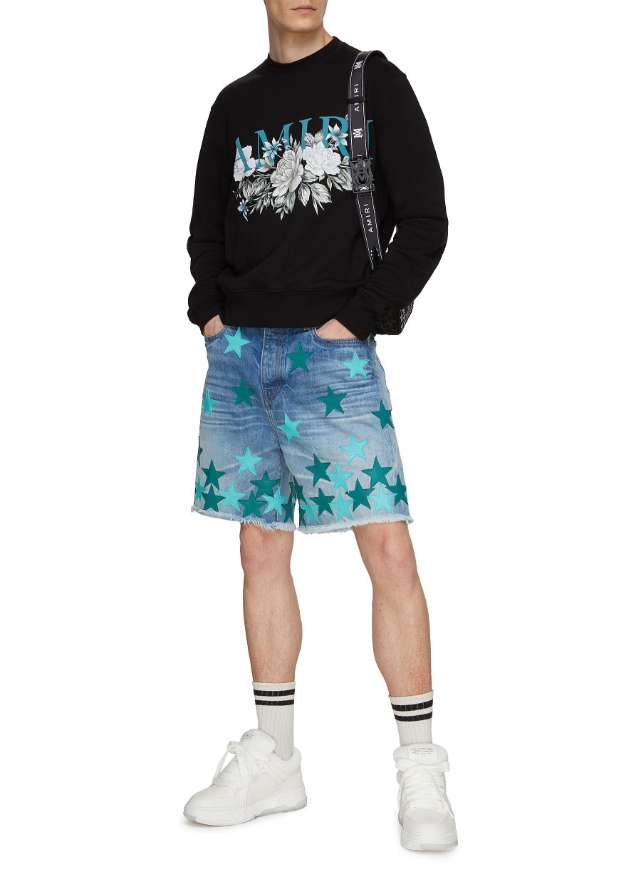 Men AMIRI Pullovers & Hoodies | Floral Logo Sweatshirt