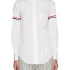 Men THOM BROWNE Shirts | Buttoned Armband Poplin Shirt