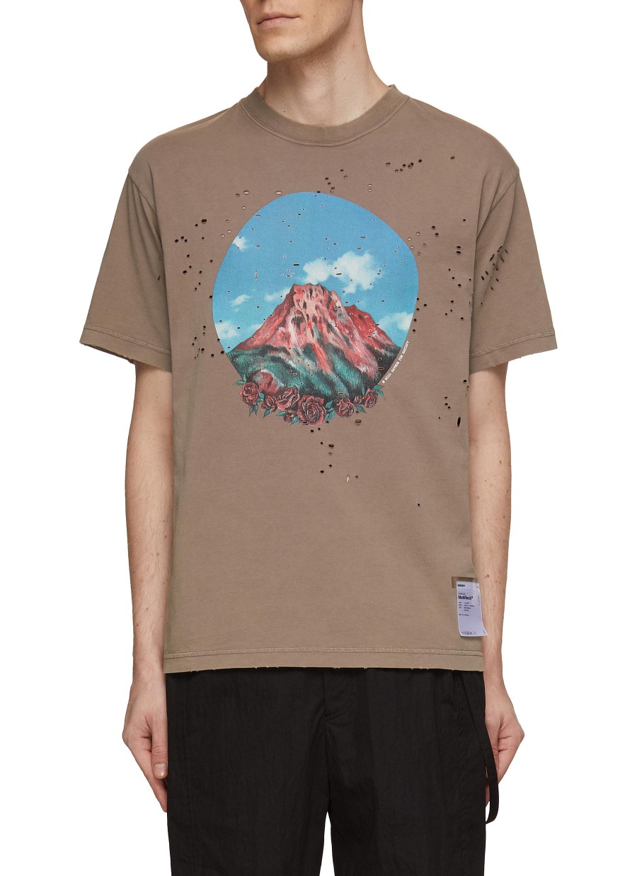 Men SATISFY T-Shirts | Mothtech Mountain T-Shirt