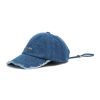 Women JACQUEMUS Hats & Gloves | La Casquette Artichaut Denim Baseball Cap