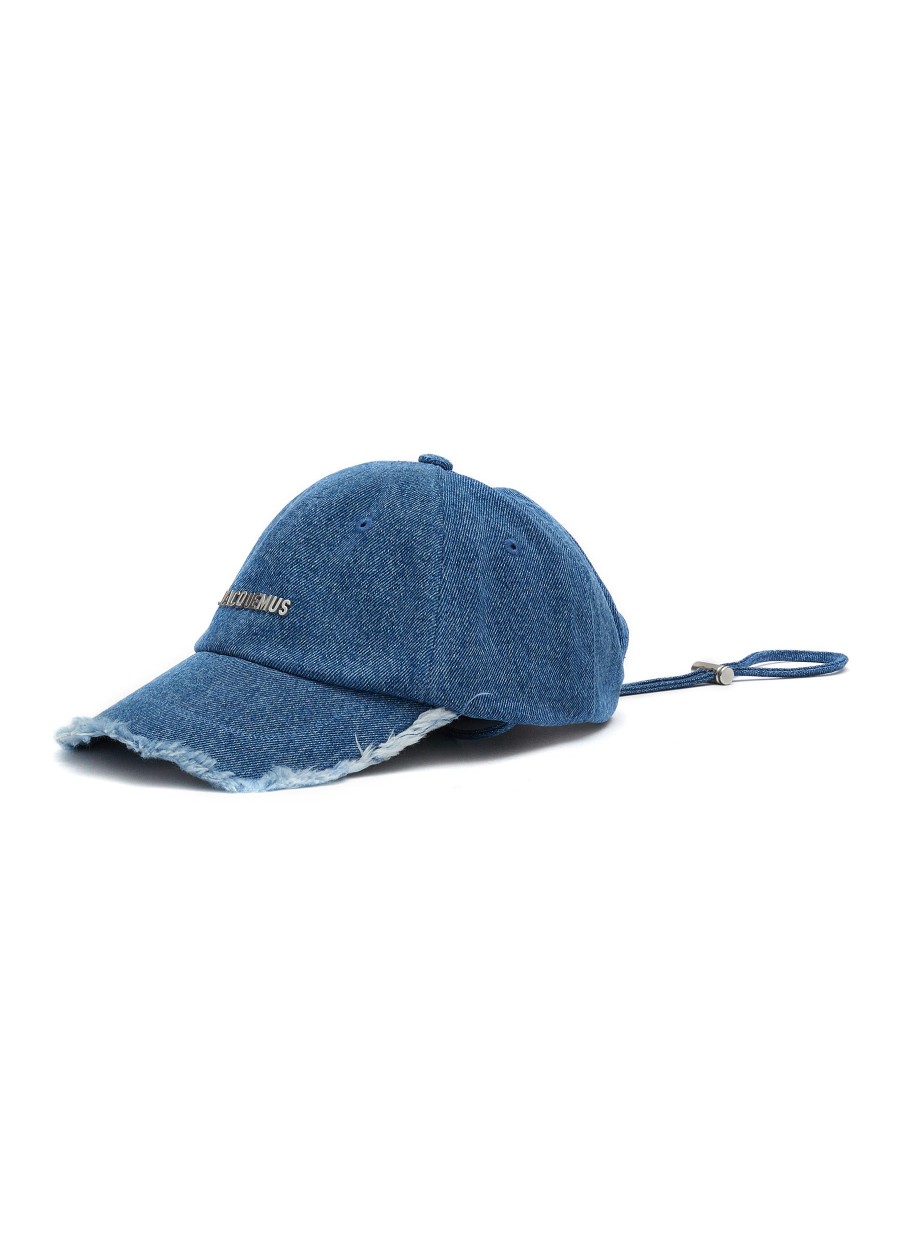 Women JACQUEMUS Hats & Gloves | La Casquette Artichaut Denim Baseball Cap