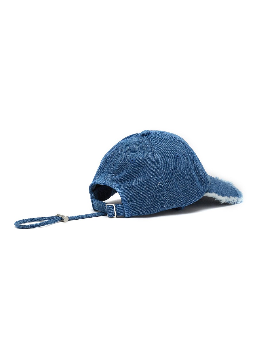 Women JACQUEMUS Hats & Gloves | La Casquette Artichaut Denim Baseball Cap