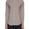 Men CANALI Shirts | Argyle Geometric Shirt