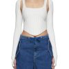 Women DION LEE Tops | Corset Knit Top