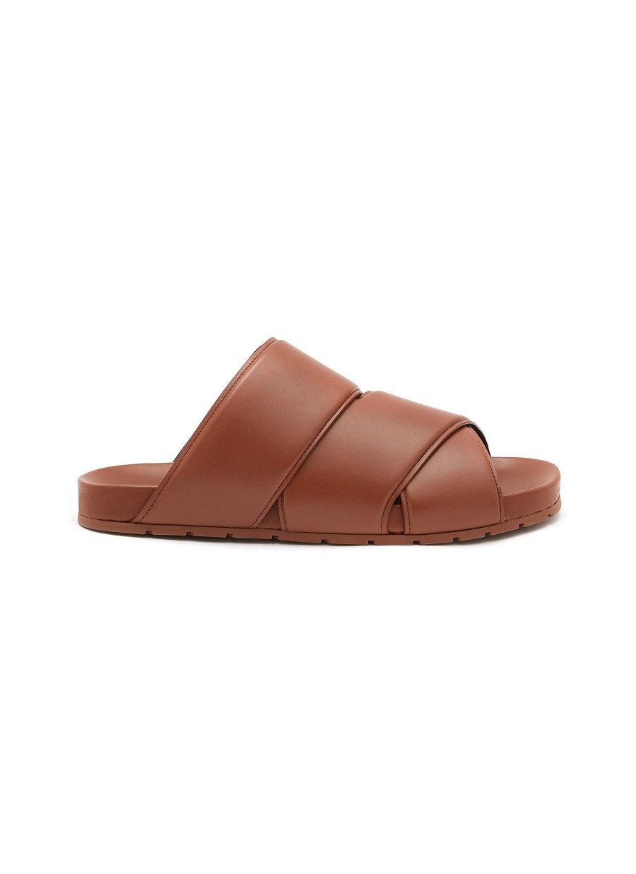 Men BOTTEGA VENETA Sandals | Leather Sandals