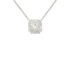 Women LC COLLECTION JEWELLERY Fine Jewellery | 18K White Gold Diamond Pendant Necklace