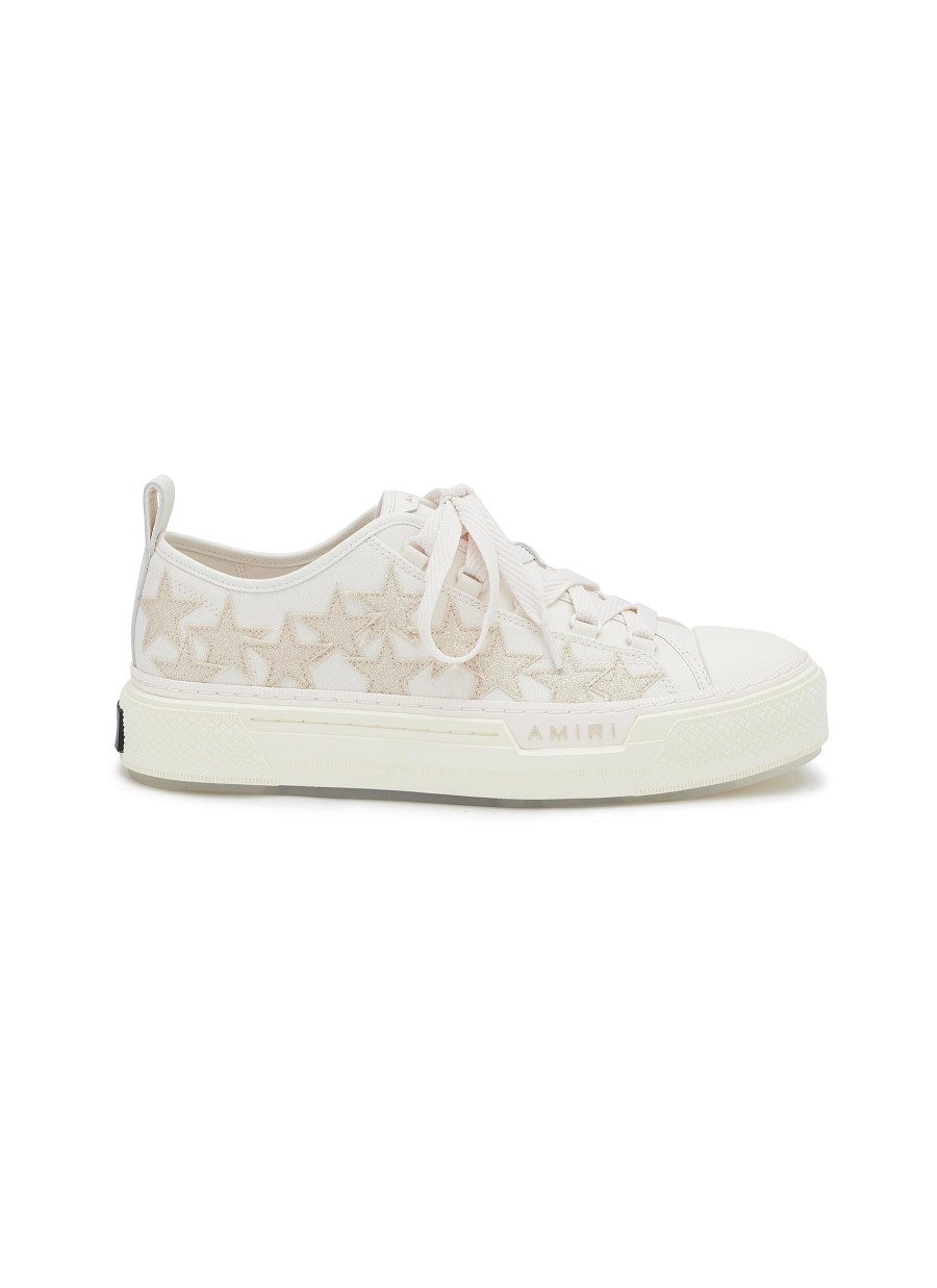 Men AMIRI Sneakers | Glitter Stars Court Low Top Sneakers