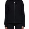 Women YVES SALOMON Jackets | Zip Up Hooded Ski Softshell Jacket