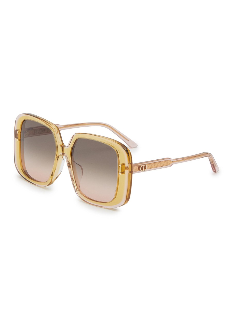 Women DIOR Eyewear | Diorhighlight S3F Acetate Square Frame Sunglasses