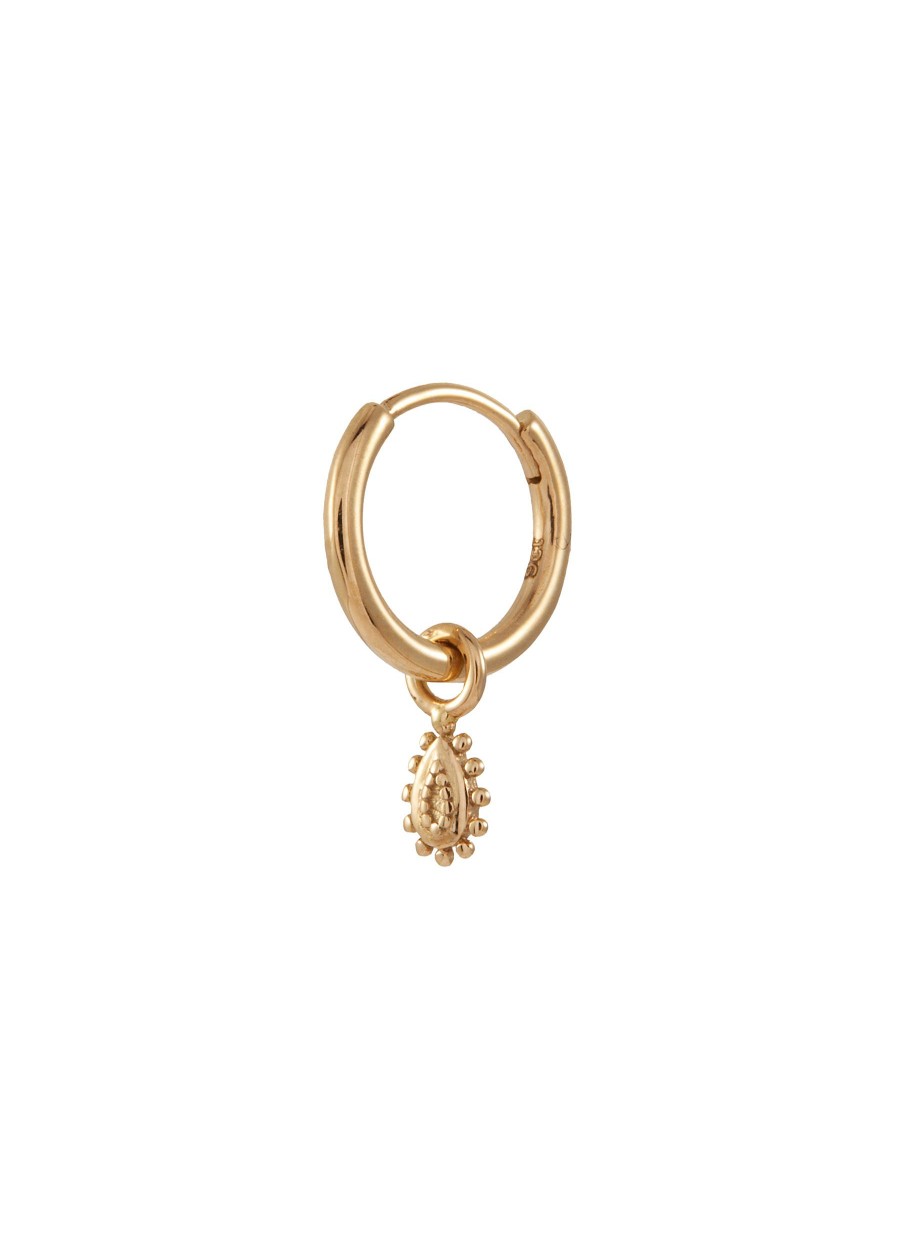 Women MÉTIER BY TOMFOOLERY Fashion Jewellery | Dala 9K Gold Single Clicker Earring